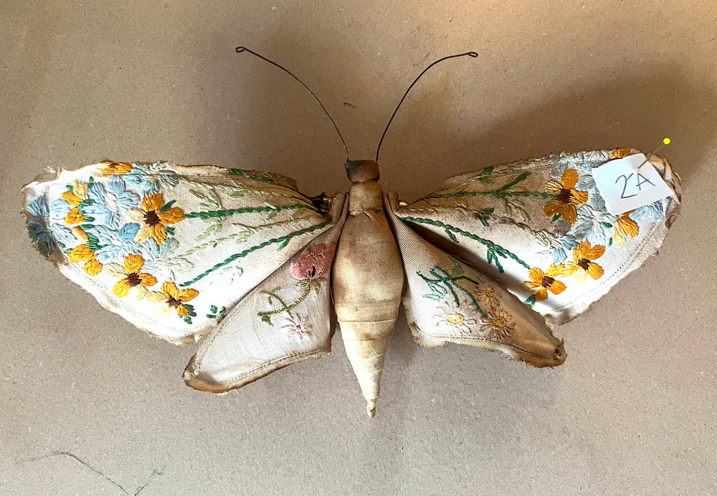 Small Textile Moth Wall Sculpture '2A'