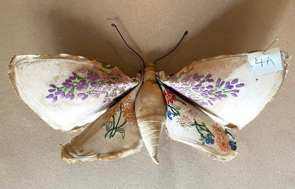 Small Textile Moth Wall Sculpture '4A'