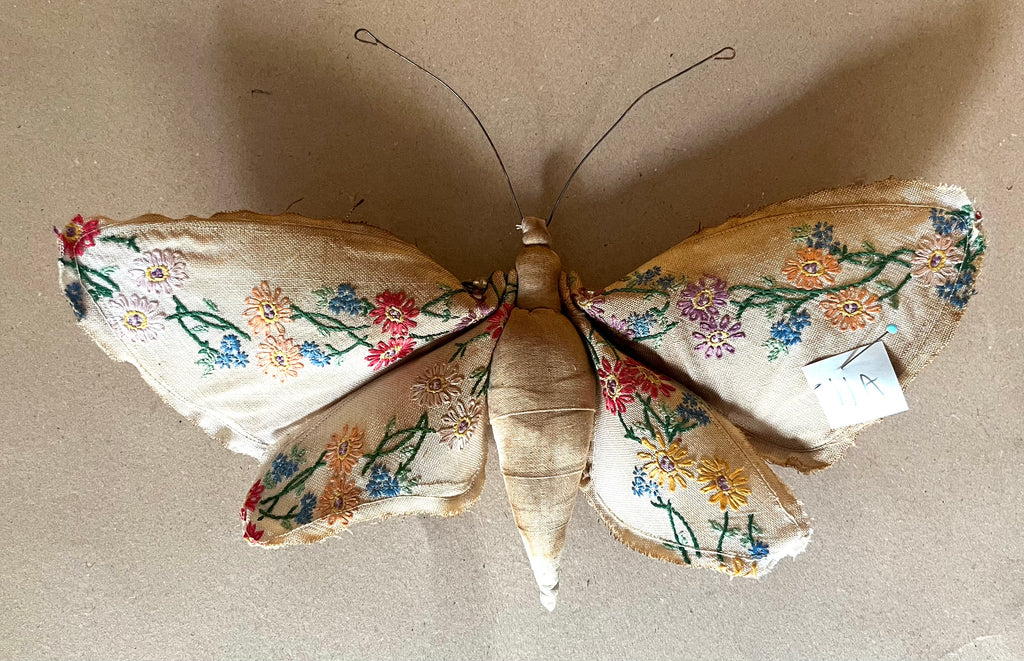 Small Textile Moth Wall Sculpture '11A'
