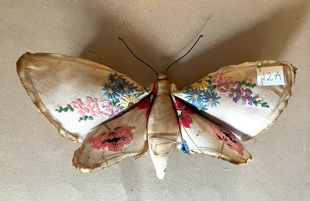 Small Textile Moth Wall Sculpture '12A'