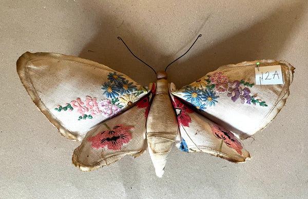 Small Textile Moth Wall Sculpture '12A'