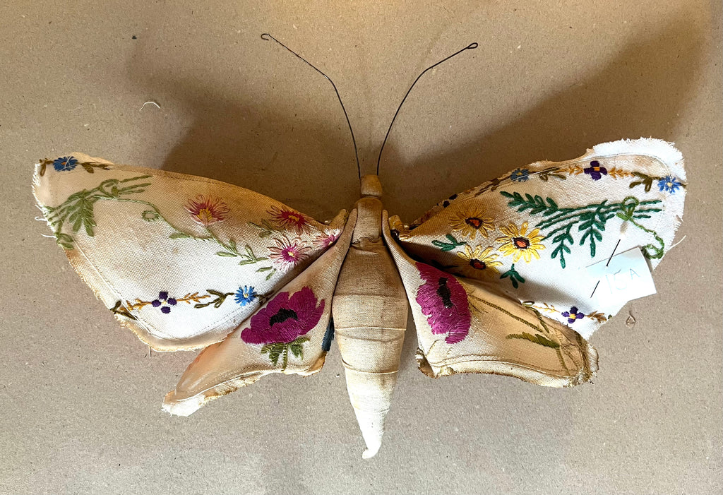 Small Textile Moth Wall Sculpture '15A'