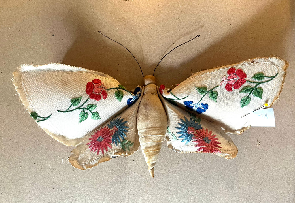 Small Textile Moth Wall Sculpture '17A'