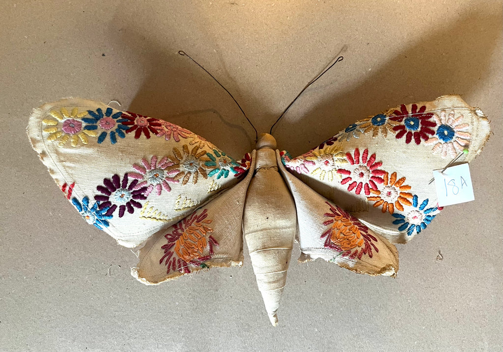 Small Textile Moth Wall Sculpture '18A'