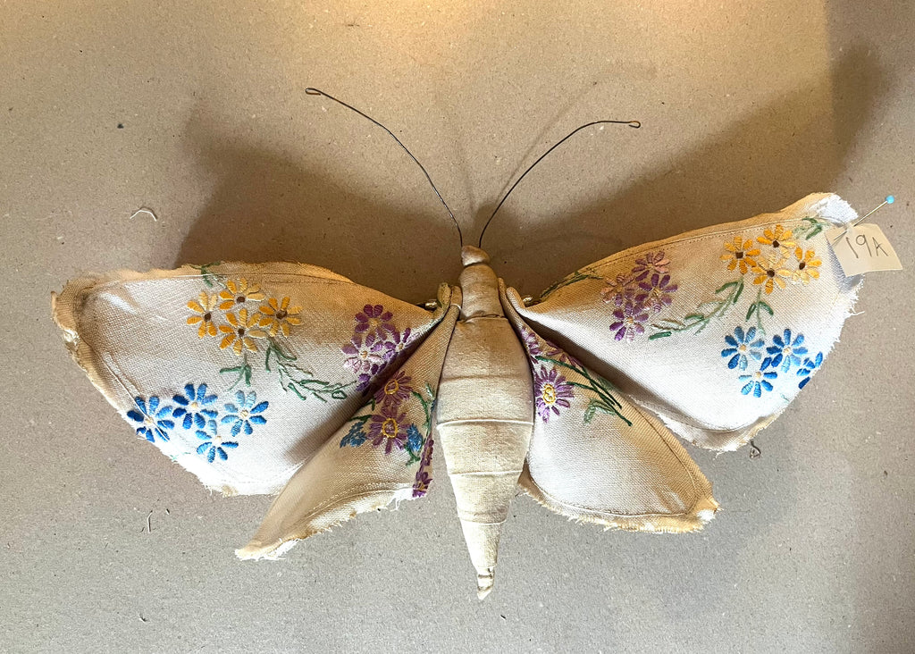 Small Textile Moth Wall Sculpture '19A'