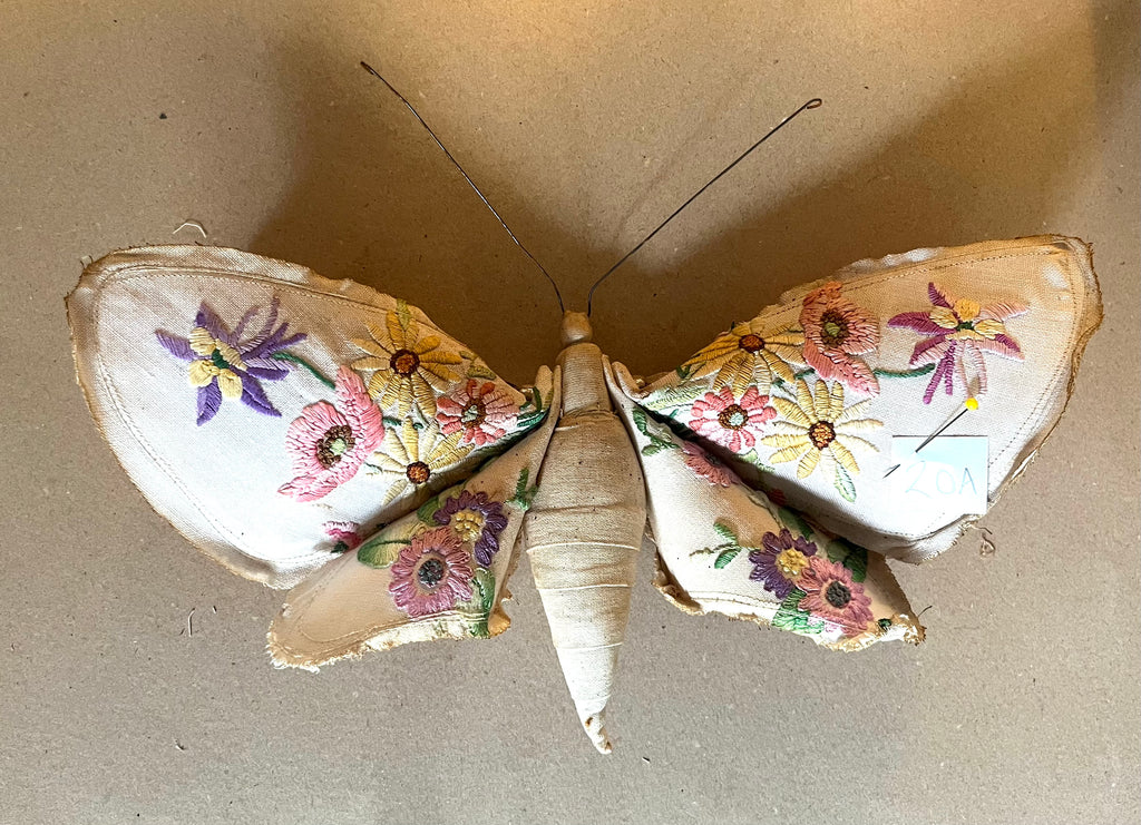 Small Textile Moth Wall Sculpture '20A'