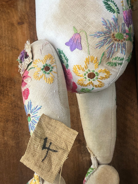 Large Hare Doll Number '4' by Mister Finch