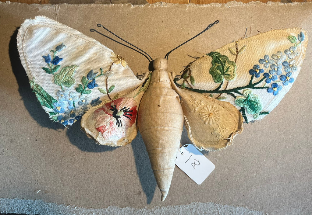 Small Textile Moth Wall Sculpture '18'